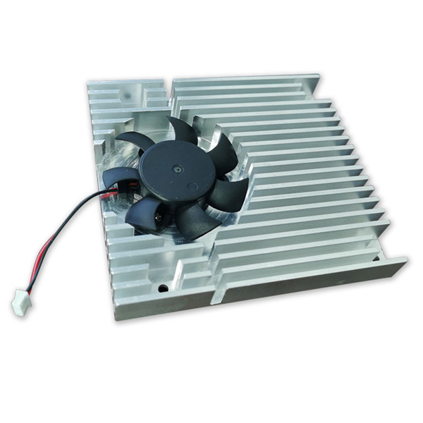 Factory made hot-sale Metal Stamping Machine Parts - OEM extrusion machined heat sink with fan for cooling solution – Yaotai