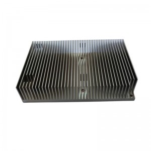 Custom Extruded Aluminum Soldering IGBT Heatsink Thermal